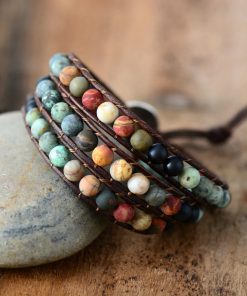 Color beads bracelet